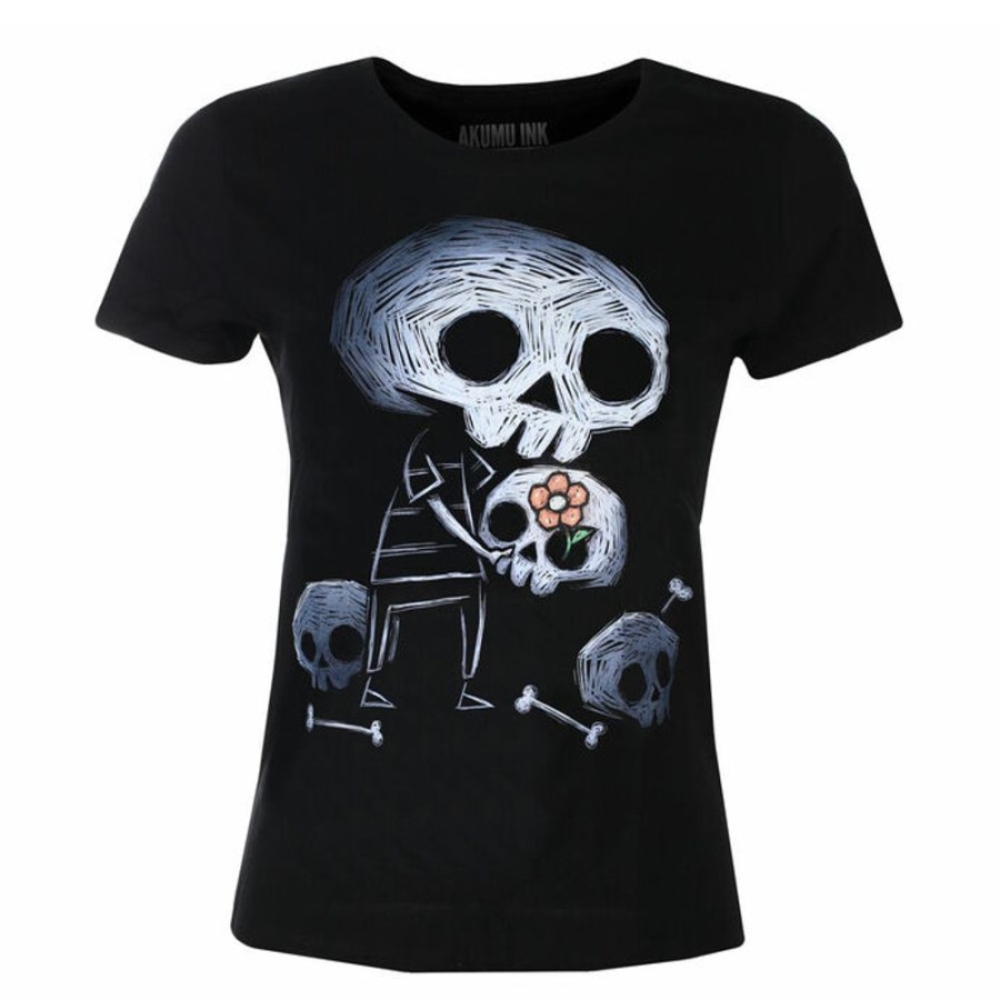 Akumu Ink Damen T-Shirt - Life In Darkness - Akumu Ink Hardcore T-Shirts