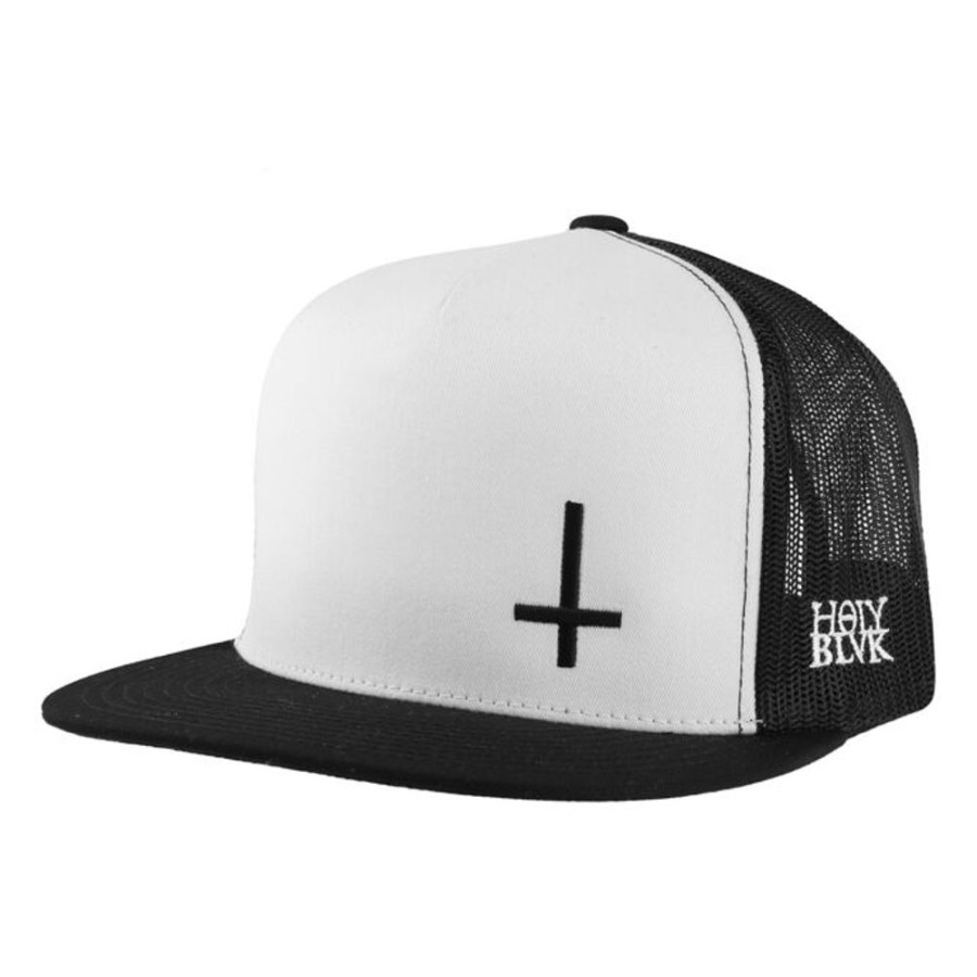 HOLY BLVK Cap Kappe Holy Blvk - Inverted Cross Accessoires