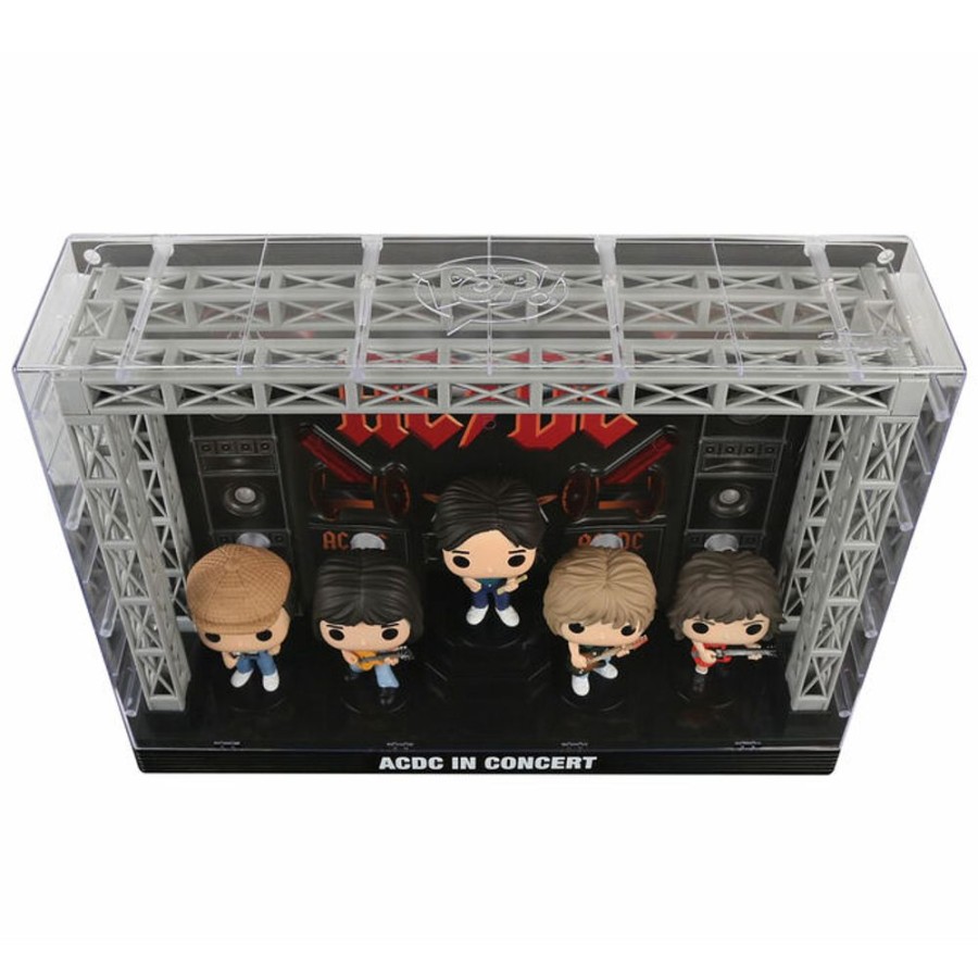 POP Pop! Moments - Figuren Set- Ac/Dc - Dlx Vinyl Figure 5-Pack Ac/Dc In Concert Figuren