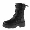 KILLSTAR Damenschuhe Killstar - Gloom Buckle Keilschuhe