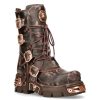 NEW ROCK Stiefel New Rock - Vintage-Raspado Lederschuhe