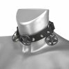 LEATHER & STEEL FASHION Halsband (Schuhaccessoire) Baphomet Cult Lederschuhe