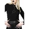 KILLSTAR Killstar - Harness- My New Muse - Schwarz Tank-Tops