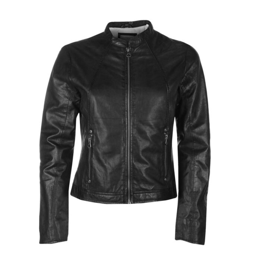 NNM Damenjacke Bikerjacke Gwmarlie Jacken & Mantel