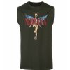 ROCK OFF Rock Off - Herren Tanktop - Nirvana - Angelic - Gru00Dcn Tank-Tops