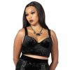 KILLSTAR Killstar - Damenbustier - Kelesi- Schwarz Tank-Tops