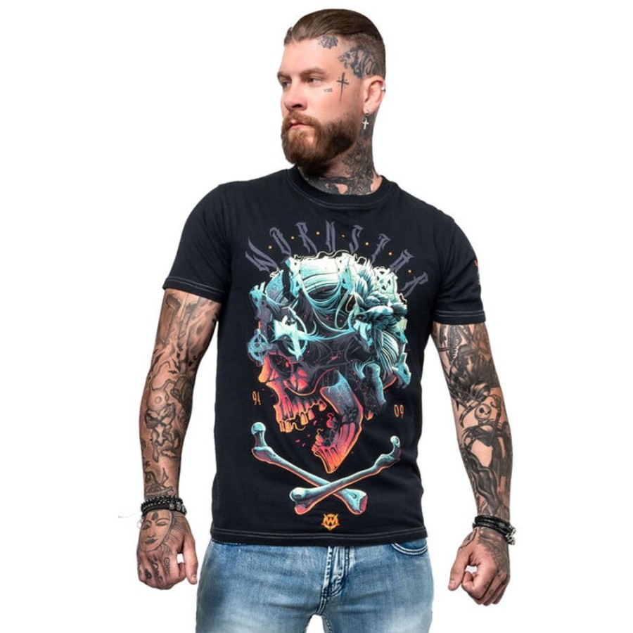 WORNSTAR Herren T-Shirt Wornstar - Boneyard - Schwarz Hardcore T-Shirts