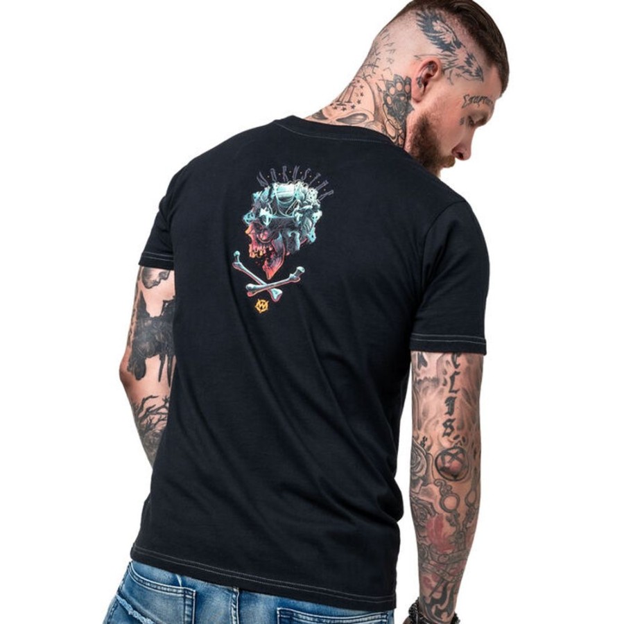 WORNSTAR Herren T-Shirt Wornstar - Boneyard - Schwarz Hardcore T-Shirts