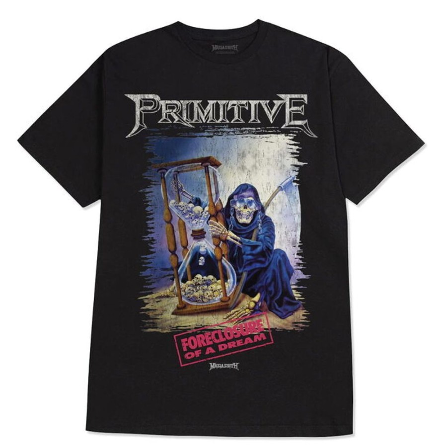 PRIMITIVE Herren T-Shirt Primitive X Megadeth - Judgement - Schwarz Metal T-Shirts