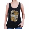 BLACK HEART Damen Tanktop - Black Heart - Romantiic - Schwarz Tank-Tops