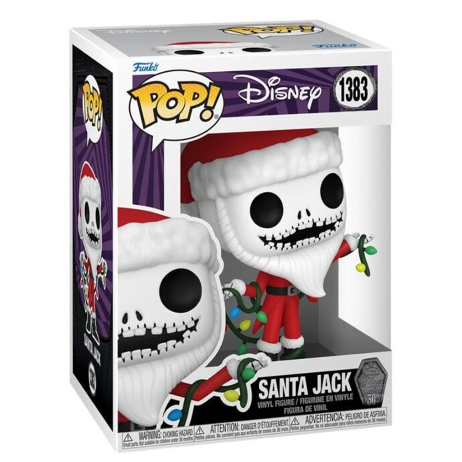 POP Figur Nightmare Before Christmas - 30Th - Pop! - Disney - Santa Jack Figuren