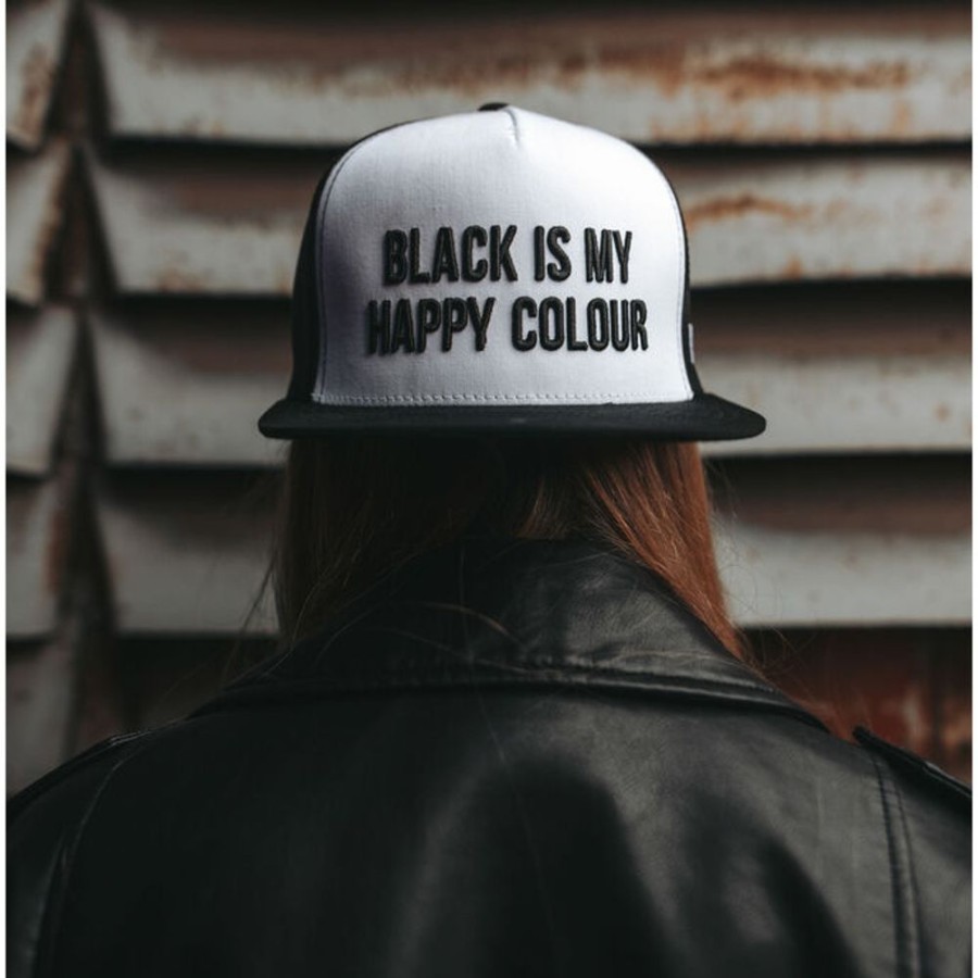 HOLY BLVK Cap Kappe Holy Blvk - Black Colour Accessoires