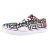 VISION Damenschuhe Vision - Canvas Lo - Schwarz / Cheetah Low Top Sneakers