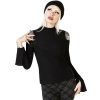 KILLSTAR Damen Longsleeve Killstar - Branwen - Schwarz Sonstige T-Shirts