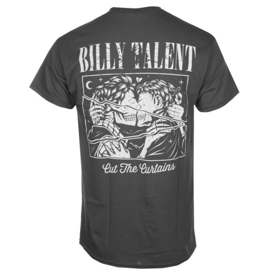 NNM Herren T-Shirt Billy Talent - B2B Cut The Curtains - Charcoal Grey Metal T-Shirts