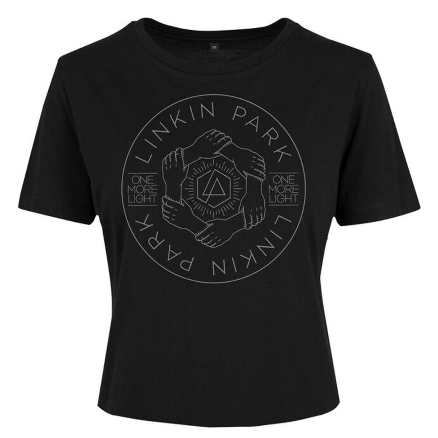 NNM Damen T-Shirt Linkin Park - Hex Circle Box - Schwarz - Urban Classics Metal T-Shirts