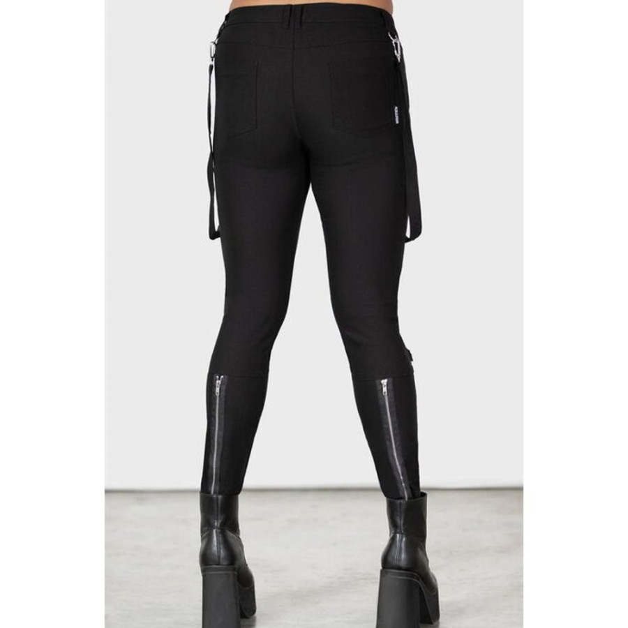 KILLSTAR Killstar - Damenhose - Drakor - Schwarz Hosen & Shorts