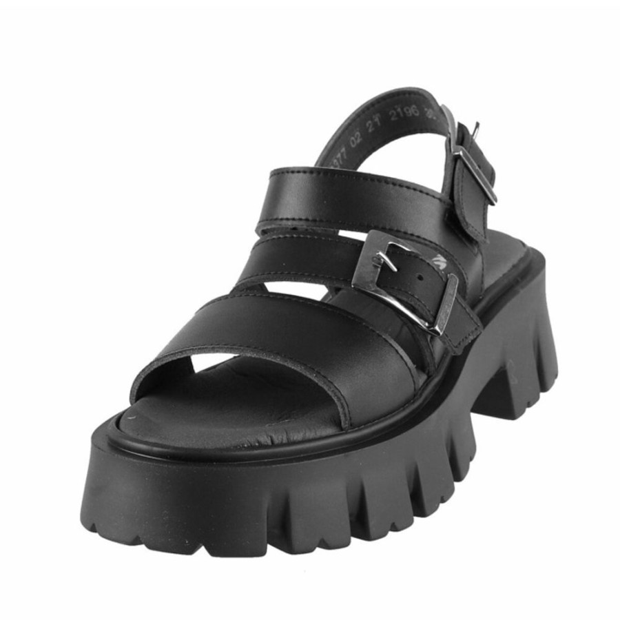 ALTERCORE Damen Schuhe (Sandalen) Altercore - Susie Vegan - Schwarz Flip-Flops & Sandalen