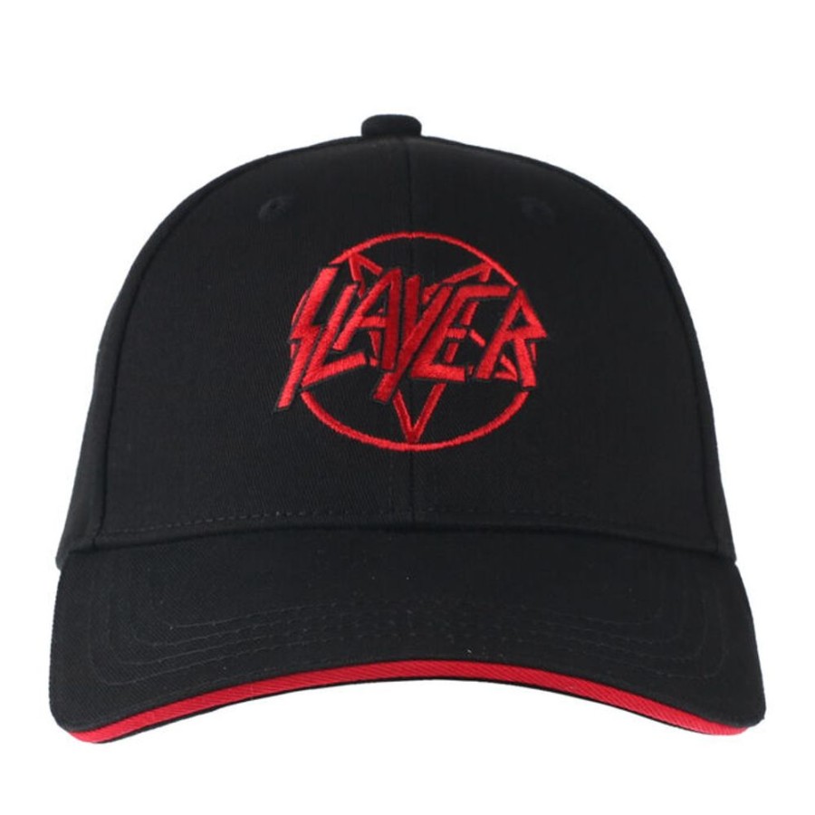 ROCK OFF Cap Kappe Slayer - Pentagram Logo - Rock Off Accessoires