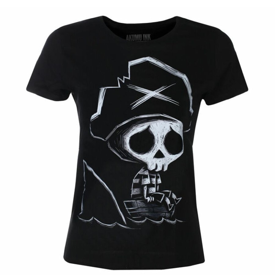 Akumu Ink Damen T-Shirt - Lost At Sea - Akumu Ink Hardcore T-Shirts