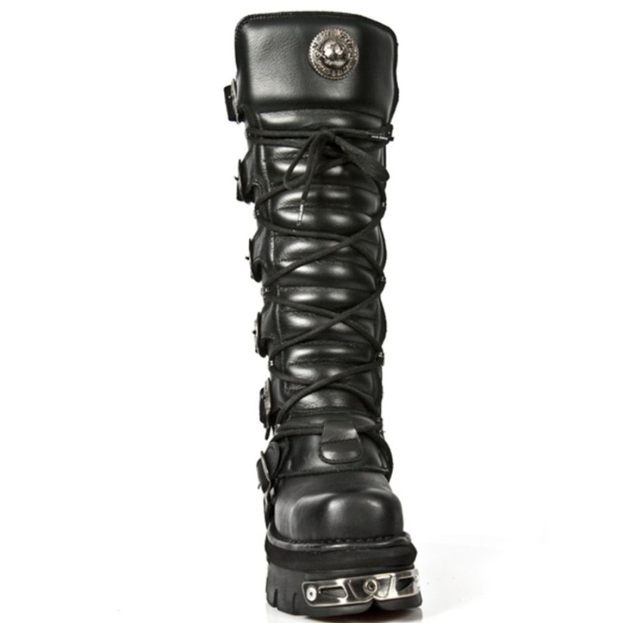 NEW ROCK Stiefel New Rock - Itali Negro Lederschuhe