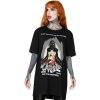 KILLSTAR Uni T-Shirt Killstar - Carrie Weiu00Df - Schwarz Sonstige T-Shirts