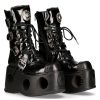 NEW ROCK Stiefel New Rock - Crust Negro Lederschuhe