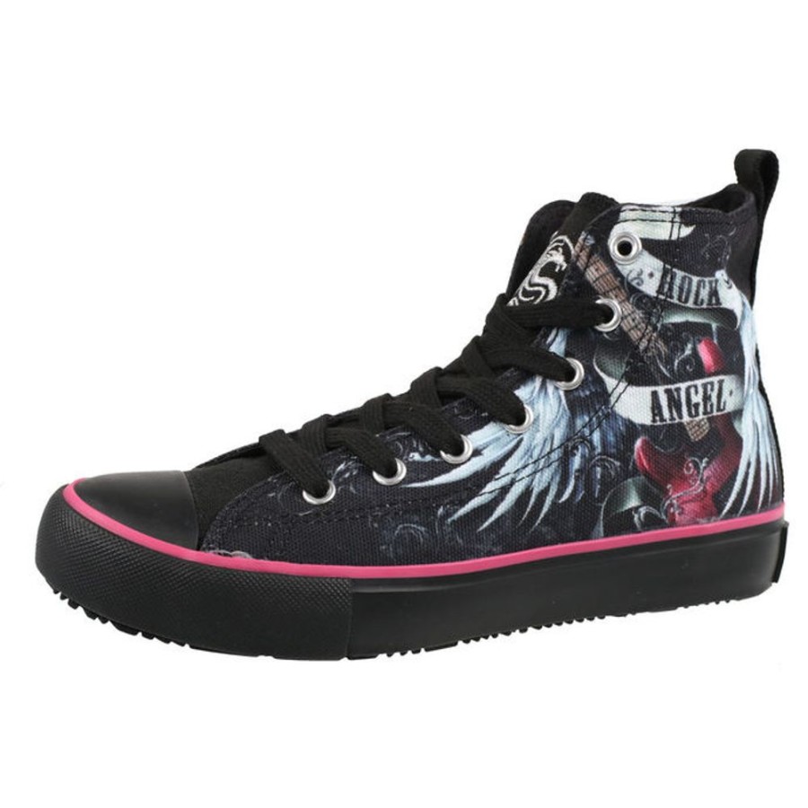 SPIRAL Damen High Top Sneakers - Rock Angel - Spiral High Top Sneakers