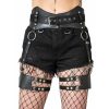 KILLSTAR Harness- Killstar - Sky High Leg Harness - Schwarz Gurtel