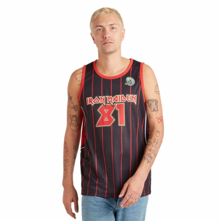 AMPLIFIED Amplified - Herren Tanktop - Iron Maiden - Killers - Schwarz/Rot/Gelb Tank-Tops