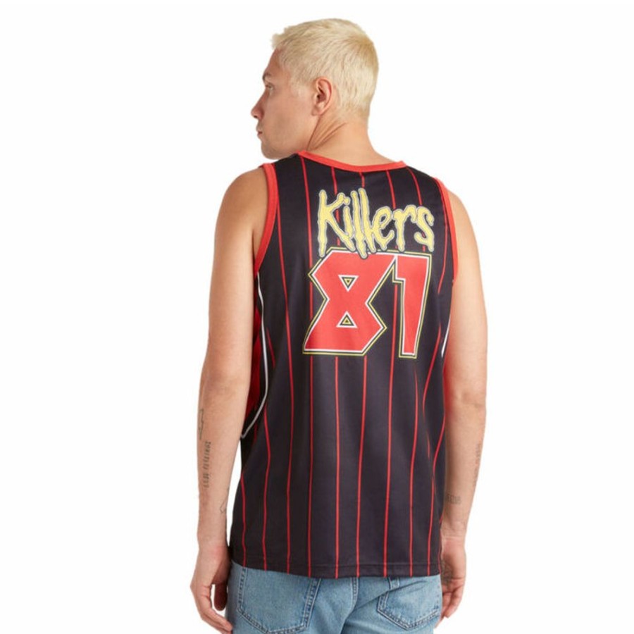 AMPLIFIED Amplified - Herren Tanktop - Iron Maiden - Killers - Schwarz/Rot/Gelb Tank-Tops