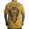 SULLEN Herren T-Shirt Sullen - Premium - Two Skulls - Holztrommel Street T-Shirts