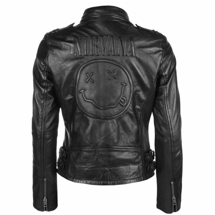 NNM Damenjacke Bikerjacke (Curvy) Nirvana - Mt-21-Wsj-01 Lntv Jacken & Mantel