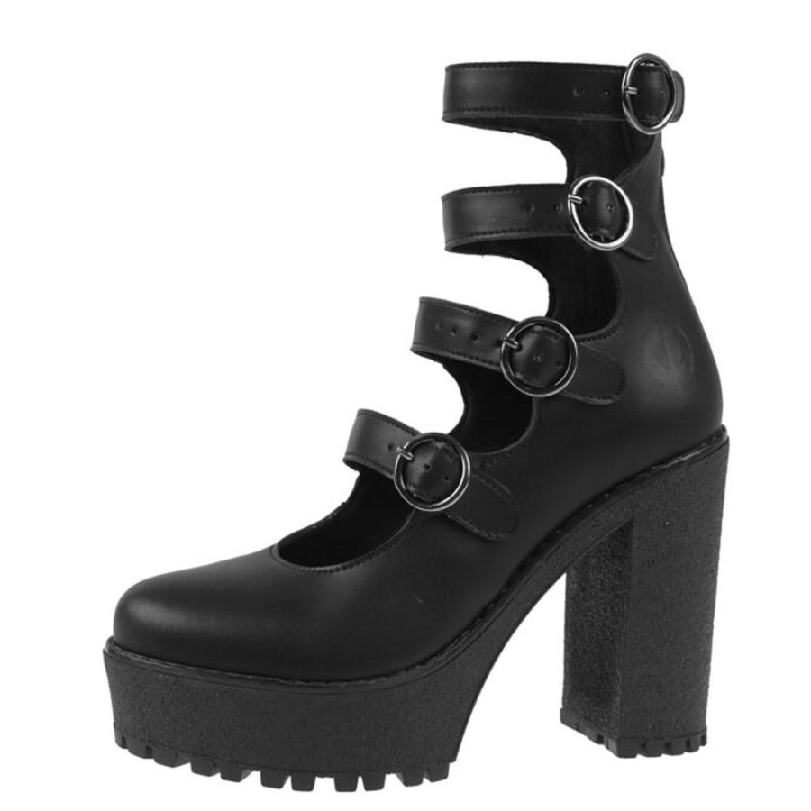 ALTERCORE Schuhe Altercore - Rossie - Vegan Schwarz High Heels