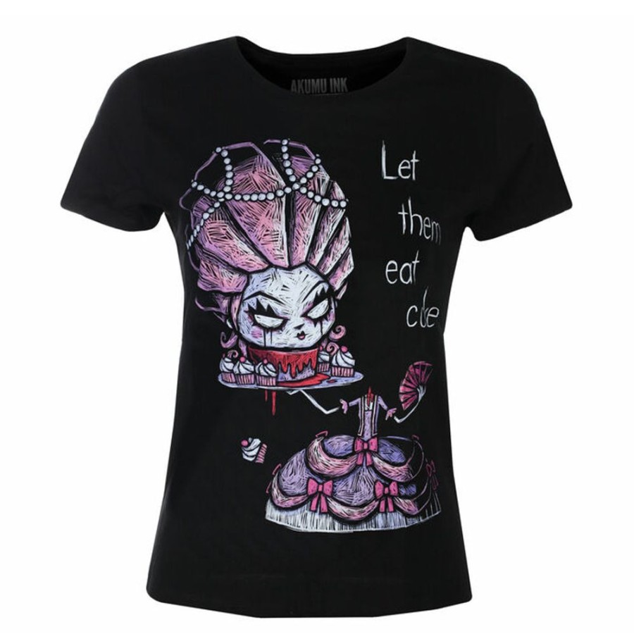 Akumu Ink Damen T-Shirt - Let Them Eat Cake - Akumu Ink Hardcore T-Shirts