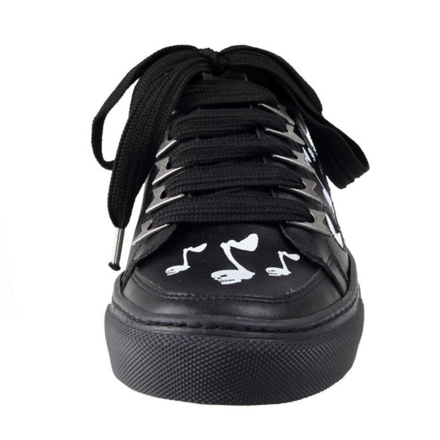 ALCHEMY GOTHIC Niedrige Turnschuhe - Death Tone-Music - Alchemy Gothic Low Top Sneakers