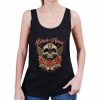 BLACK HEART Tanktop Fu00Fcr Damen - Black Heart - Born To Lose - Schwarz Tank-Tops