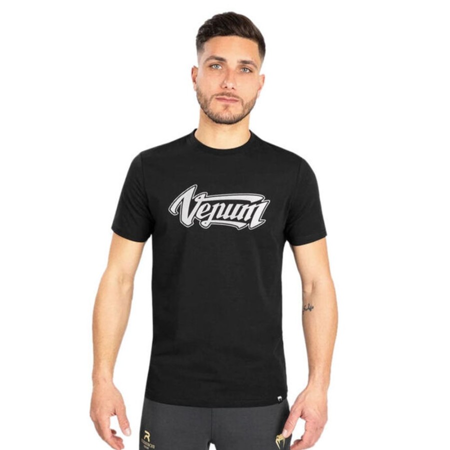 VENUM Herren T-Shirt Venum - Absolute 2.0 - Adjusted Fit - Schwarz/Silber Street T-Shirts