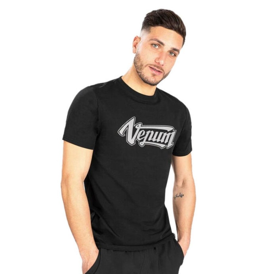 VENUM Herren T-Shirt Venum - Absolute 2.0 - Adjusted Fit - Schwarz/Silber Street T-Shirts