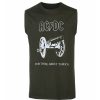 ROCK OFF Trock Off - Herren Tanktop -Ac/Dc - About To Rock - Gru00Dcn Tank-Tops