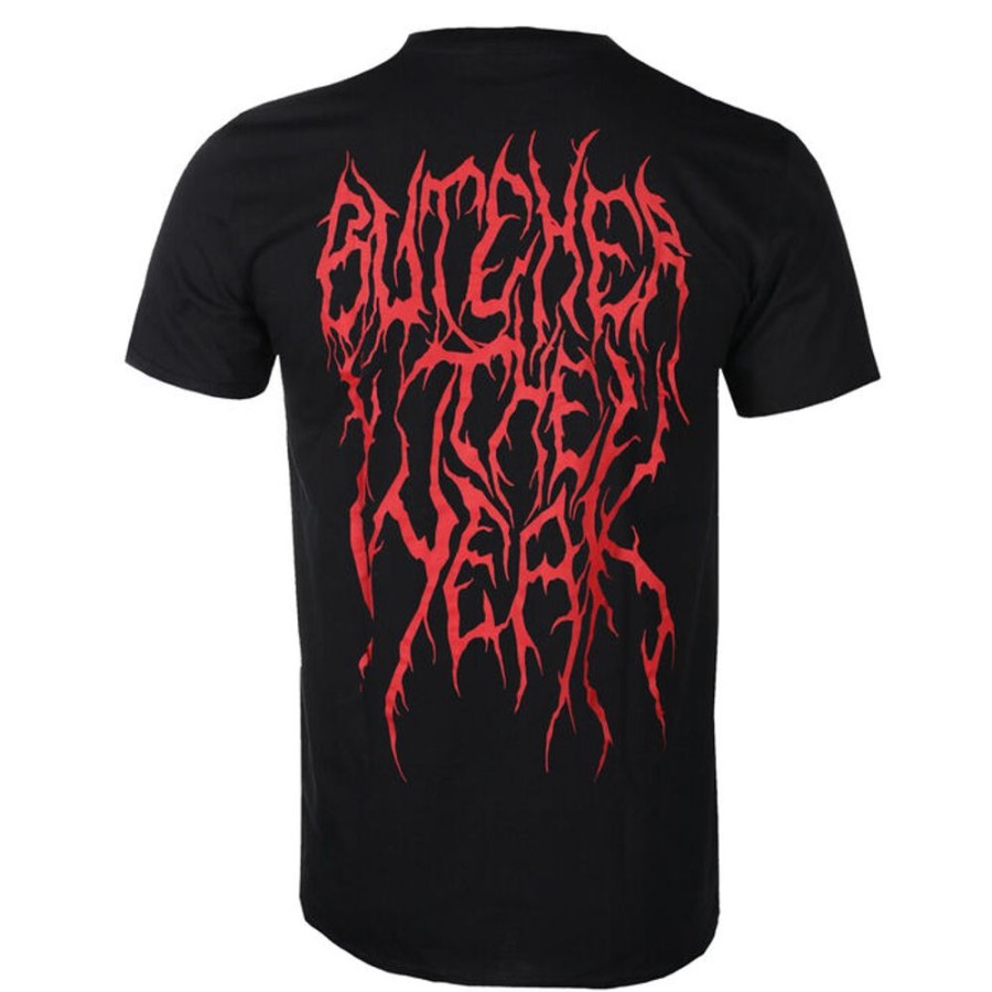 INDIEMERCH Herren T-Shirt Devourment - "Butcher The Weak" - Schwarz - Indiemerch Metal T-Shirts