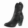 KILLSTAR Damenschuhe Killstar - Hexenzirkel Cowboy - Schwarz High Heels