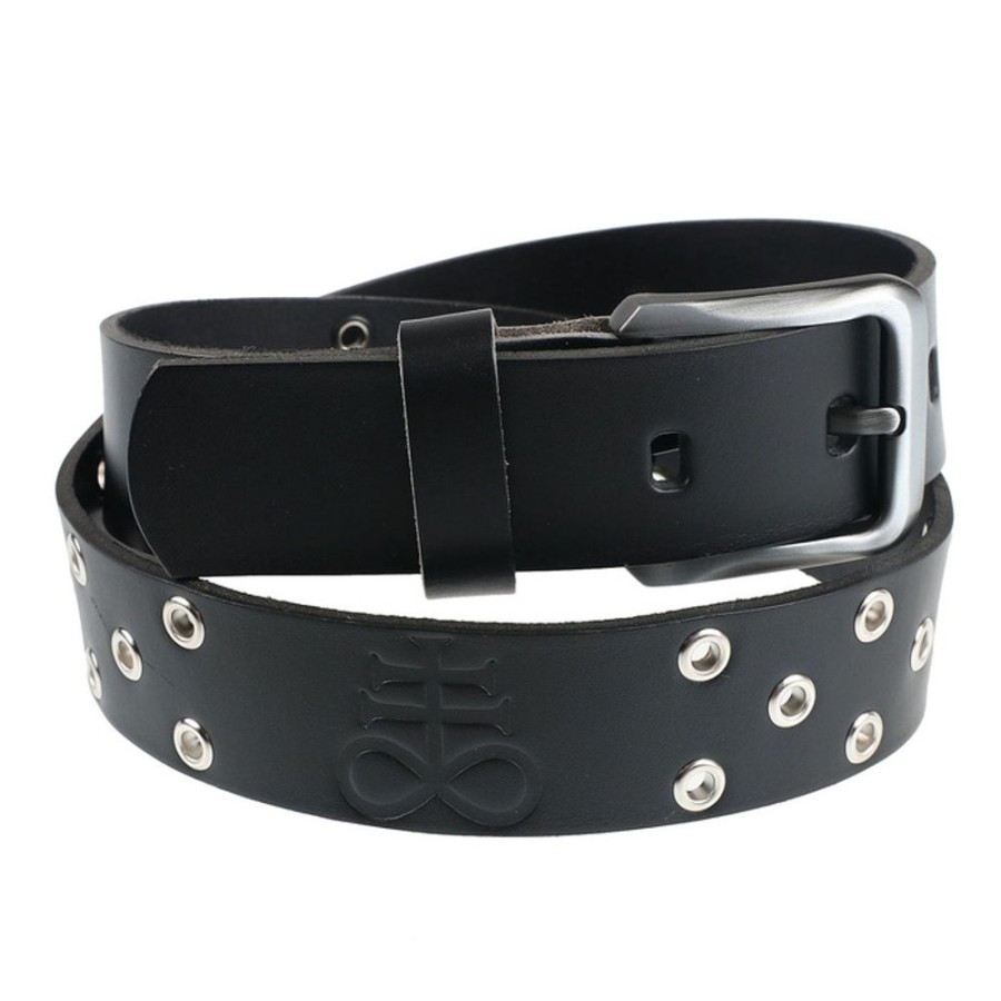 LEATHER & STEEL FASHION Gu00Fcrtel Leviathan - Black Gurtel