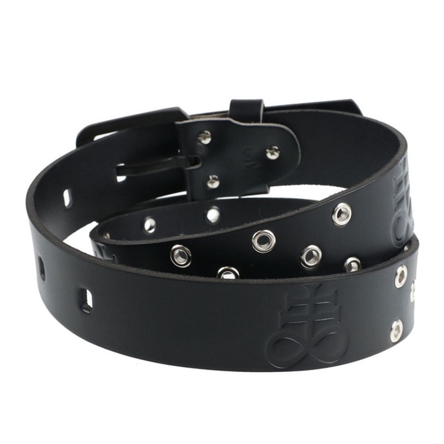 LEATHER & STEEL FASHION Gu00Fcrtel Leviathan - Black Gurtel