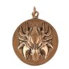 NNM Anhu00E4Nger (Amulett) Slawischer Wolf - Bronze Schmuck & Bijouterie