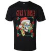 ROCK OFF Herren T-Shirt Guns Nroses - Holiday Skull - Rock Off Metal T-Shirts