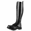 NEVERMIND Schuhe Boots Nevermind - 30-Loch - Black Polido Lederschuhe