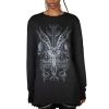 KILLSTAR Uni Longsleeve Killstar - Infernal Ashes - Schwarz Sonstige T-Shirts