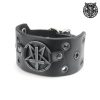 LEATHER & STEEL FASHION Armband Satan S Will Accessoires