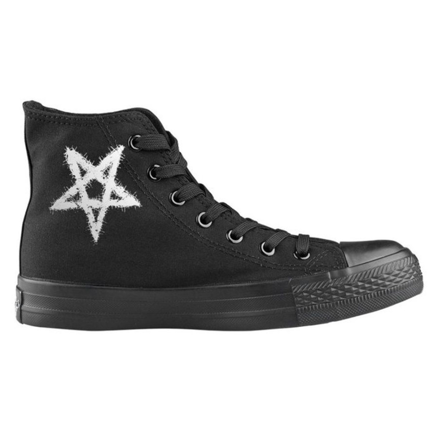 AMENOMEN Uni High Top Sneakers - Pentagram - Amenomen High Top Sneakers